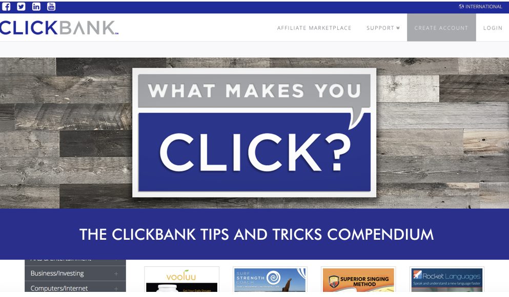 guadagnare con clickbank
