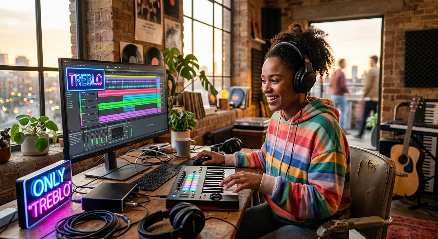 treblo crea musica online gratis